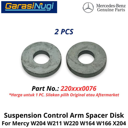 Suspension Control Mercy W204 W211 W220 W166 Arm Spacer Disk Cakram Ring Pengatur Jarak Suspensi Mercedes C200 E200 ML