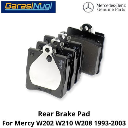 Rear Brake Pads Mercy W202 W210 W208 Kampas Rem 0044209120 Belakang C180 E230 CLK