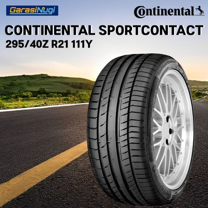 Continental Tire 295/40Z R21 111Y Contisport Contact Ban Depan Belakang