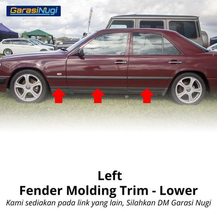 Fender Molding For Mercedes W124 Strip Pelindung Samping Bodi E230