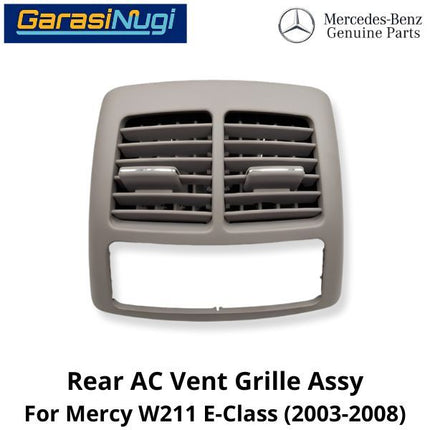 Rear AC Mercy W211 Vent Grille Assembly Cover Kisi Pendingin Belakang E240 E280