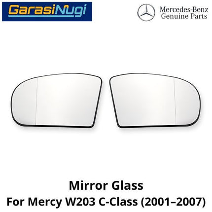 Mirror Glass Mercy W203 Cermin Kaca Spion Depan 2038100221 Mercedes C200