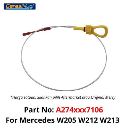 Dipstick Oil For Engine M274 W205 W212 Tongkat Pengukur Oli Mesin C200