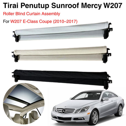 Roller Blind For Mercedes W207 C207 Sunroof Curtain Assembly Tirai Penutup E250 E350