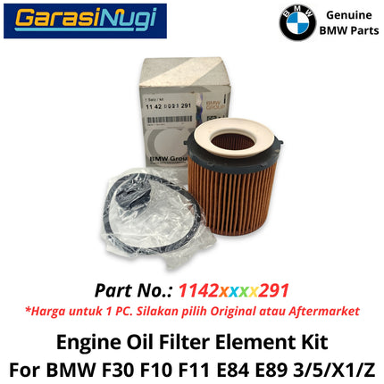 Oil Filter For BMW F30 F10 F11 E84 E89 Saringan Filter Oli Mesin Petrol 328i 528i X1