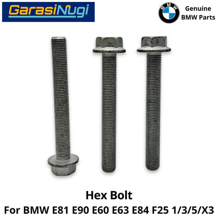 Hex Screw For BMW E81 E90 E60 E63 E84 F25 Rear Control Arm Baut Suspensi Belakang 33306785433 118 320  X1 X3