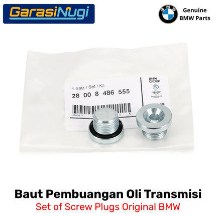 Screw Plugs BMW F48 F40 Baut Pembuangan Oli Transmisi Original 28008486555 X1