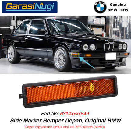 Side Marker BMW E30 E34 E32 Lampu Samping Bemper Depan Belakang Original 318 325
