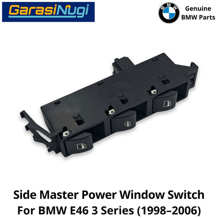 Driver Side For BMW E46 Master Power Window Switch Sakelar Utama Jendela Elektrik 330 1998-2006