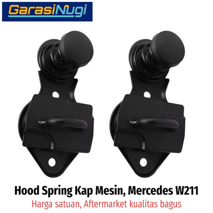 Mercedes W211 W219 Mercy E CLS Hood Spring Per Kap Mesin