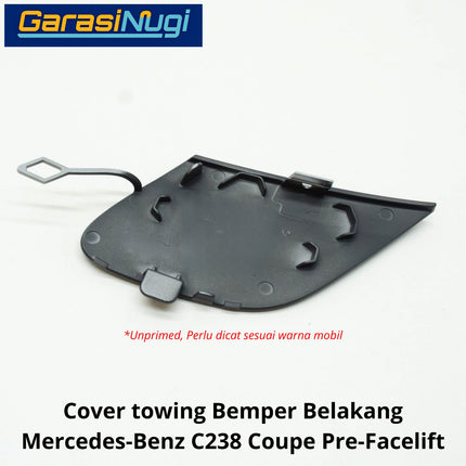 Cover Towing Mercy C238 Coupe Bumper Tow Tutup Lubang Derek E300