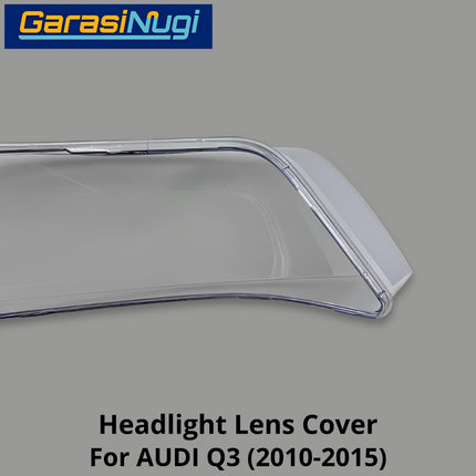 Mika Headlight AUDI Q3 Lens Kaca Cover Lampu Depan 2010-2015