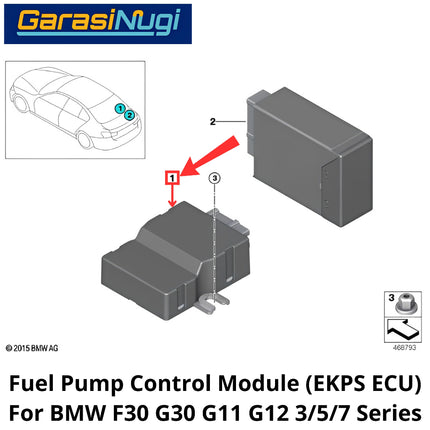 Fuel Pump For BMW F30 G30 G11 Control Module Pompa Bahan Bakar EKPS ECU 320 520 740