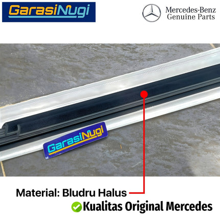 Door Strip For Mercy W213 List Cover Black Pintu Belakang Pelindung Weatherstrip Hitam E200