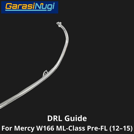 Sein DRL Guide Mercy W166 Pre-Facelift LED Eyebrow Light Lampu Alis Mercedes ML (2012–2015)