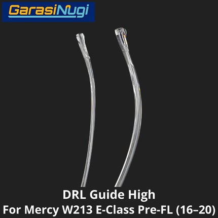 Sein DRL Guide Mercy W213 Pre-Facelift LED Eyebrow Light Lampu Alis Mercedes E200 E300 (2016–2020)