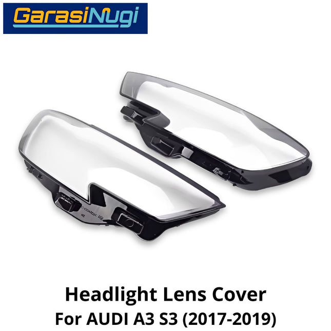Mika Headlight AUDI A3 S3 (8V) Facelift Lens Kaca Cover Lampu Depan (2017-2019)