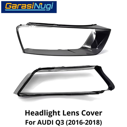 Mika Headlight AUDI Q3 (8U) Facelift Lens Kaca Cover Lampu Depan (2016-2018)