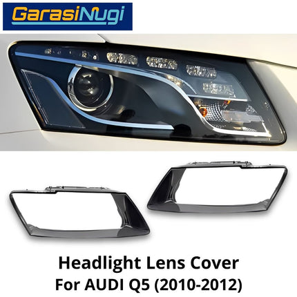 Mika Headlight AUDI Q5 8R Pre-Facelift Lens Kaca Cover Lampu Depan (2010-2012)