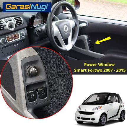 Power Window Jendela Smart Fortwo Gen 2 Original W451 Coupe Cabrio 2007 - 2015
