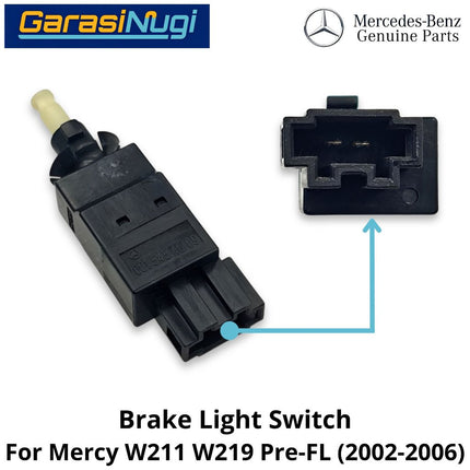 Brake Light Mercy W211 W219 Ptr-Facelift Switch Saklar Lampu Rem Mercedes E240 CLS (2003-2008)