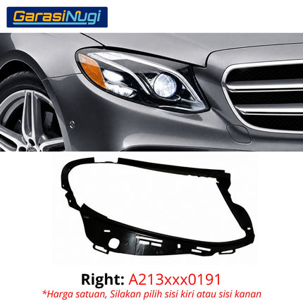 Seal Frame Headlight Mercy W213 X253 Karet Sil Lampu Depan Original Mercedes E300 GLC