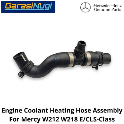 HVAC Engine Coolant Mercy W212 W218 Hose Selang Saluran Pendingin Mesin Mercedes E200 CLS (2012-2018)