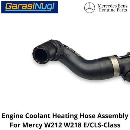 HVAC Engine Coolant Mercy W212 W218 Hose Selang Saluran Pendingin Mesin Mercedes E200 CLS (2012-2018)