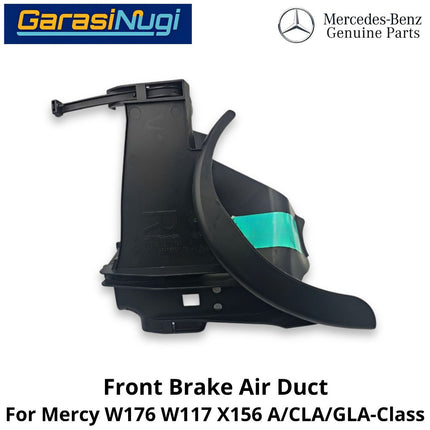 Front Brake Mercy W176 W117 X156 Air Duct Cover Tutup Penghalang Udara Rem Depan Mercedes A200 CLA GLA