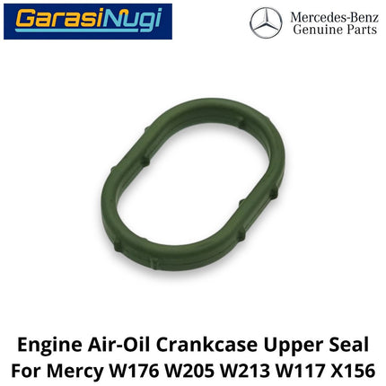 Engine Air-Oil Mercy W176 W205 W117 X156 Crankcase Upper Seal Segel Katup Ventilasi Udara Bak Oli Mercedes A200 C200 CLA
