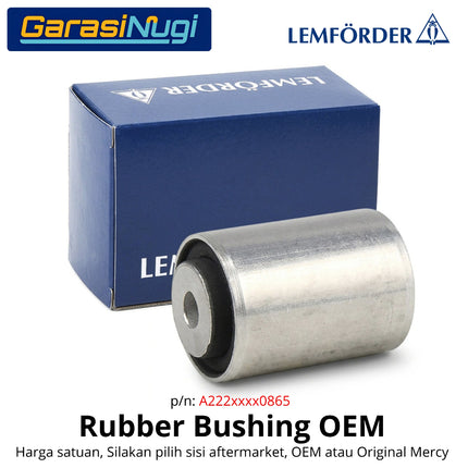 Rubber Bushing Mercedes W222 W221 W217 Karet Dudukan Arm Rear Axle Original 2223520865 S400 S500