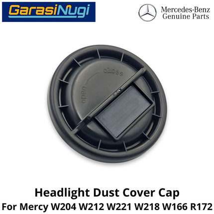 Headlight Dust Mercy W204 W221 W166 R172 Cover Cap Tutup Bohlam Lampu Depan Mercedes C200 ML SLK