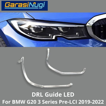 DRL Guide For BMW G20 P-LCI Tube Angel Eyes LED Lampu Senja 320 19-22