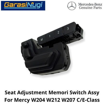 Seat Adjust Mercy W204 W212 W207 Button Assembly Tombol Headrest Kursi C200
