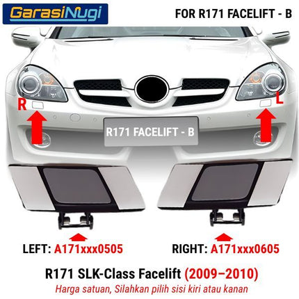 Nozzle Washer For Mercy R171 Cover Tutup Lampu Bumper SLK 200