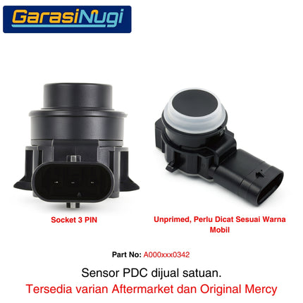 Mercedes W176 W246 R231 Sensor Parkir Reverse Parking Radar Mundur PDC