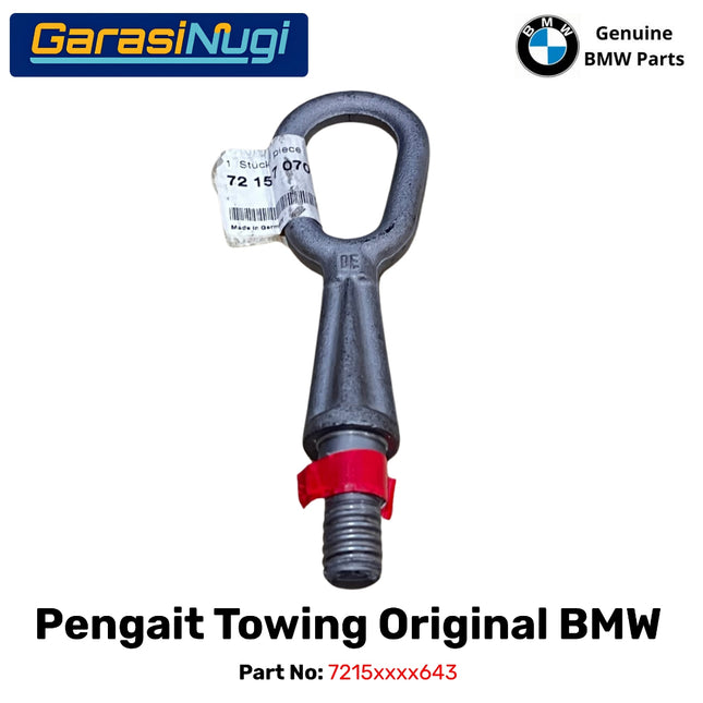 Towing Hinge BMW E60 E90 E70 Pengait Derek Original Forged Steel Tow Hook 320 523