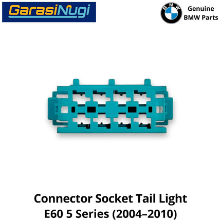 Connector Tail Light For BMW E60 Socket Soket Rumah Konektor Rangkaian Lampu Bagasi Belakang 520 2004-2010