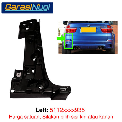 Breket Bumper Belakang BMW E70 Kiri Mounting Rear Bumper Left Corner Original Part X5