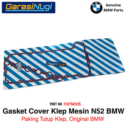 Gasket Valve Cover BMW N52 E90 E60 E65 Paking Penutup Klep Magnesium Original 11127581215 323 330