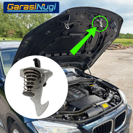 Hood Catch BMW E84 Spring Per Pengait Pengunci Kap Mesin X1