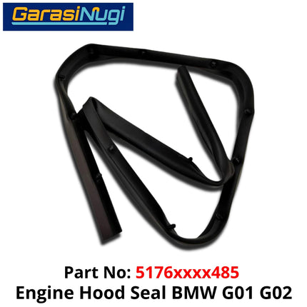 Karet Kap Mesin BMW G01 G02 Engine Hood Rubber Seal X3 X4