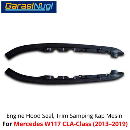 Sealing Side Mercedes W117 Trim Samping Kap Mesin Engine Hood Mercy CLA 180 CLA 200