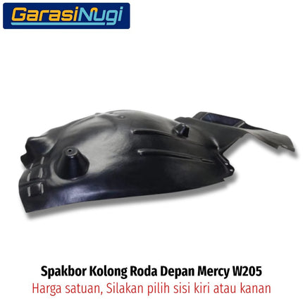 Front Fender Mercy W205 Spakbor Dalam Roda Depan Bagian Belakang Wheelarch Penutup Lumpur C200