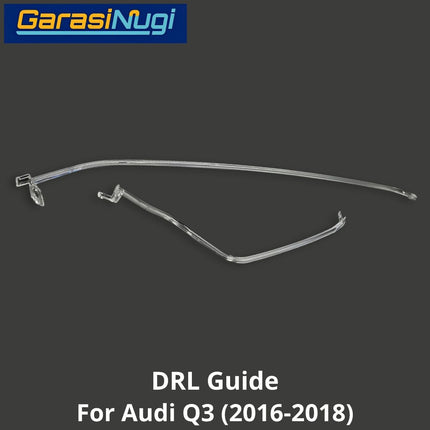 DRL Guide AUDI Q3 Eyebrow Angel Eyes LED Lampu Senja (2016-2018)
