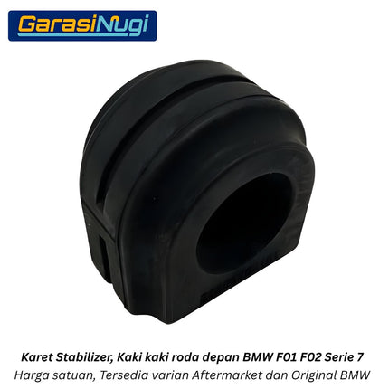 Karet Stabilizer BMW F01 F02 25mm Rubber Bushing Front Axle Kaki Kaki Roda Depan 31356793101 730 740