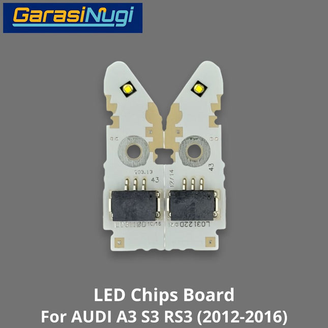 Headlight LED Chips For AUDI A3 S3 RS3 DRL Boards Multibeam Module Lampu Depan (2012-2016)