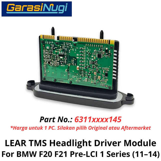 LEAR TMS For BMW F20 F21 Pre-LCI DRL Headlight Driver Control Module Ballast Unit Lampu Depan 63117316145 118 120