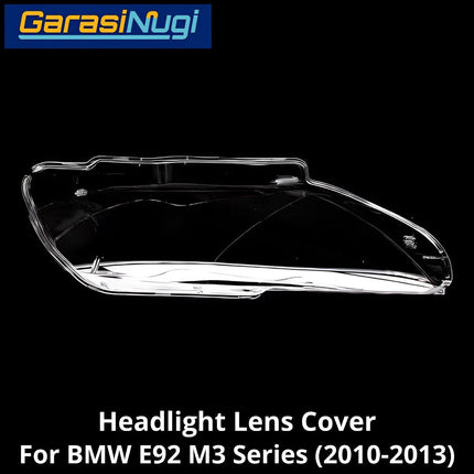 Mika Headlight For BMW E92 E93 LCI Lens Kaca Cover Lampu Depan M3 (2010-2013)