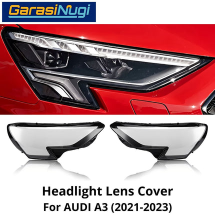 Mika Headlight AUDI A3 (8Y) Pre-Facelift Lens Kaca Cover Lampu Depan (2021-2023)